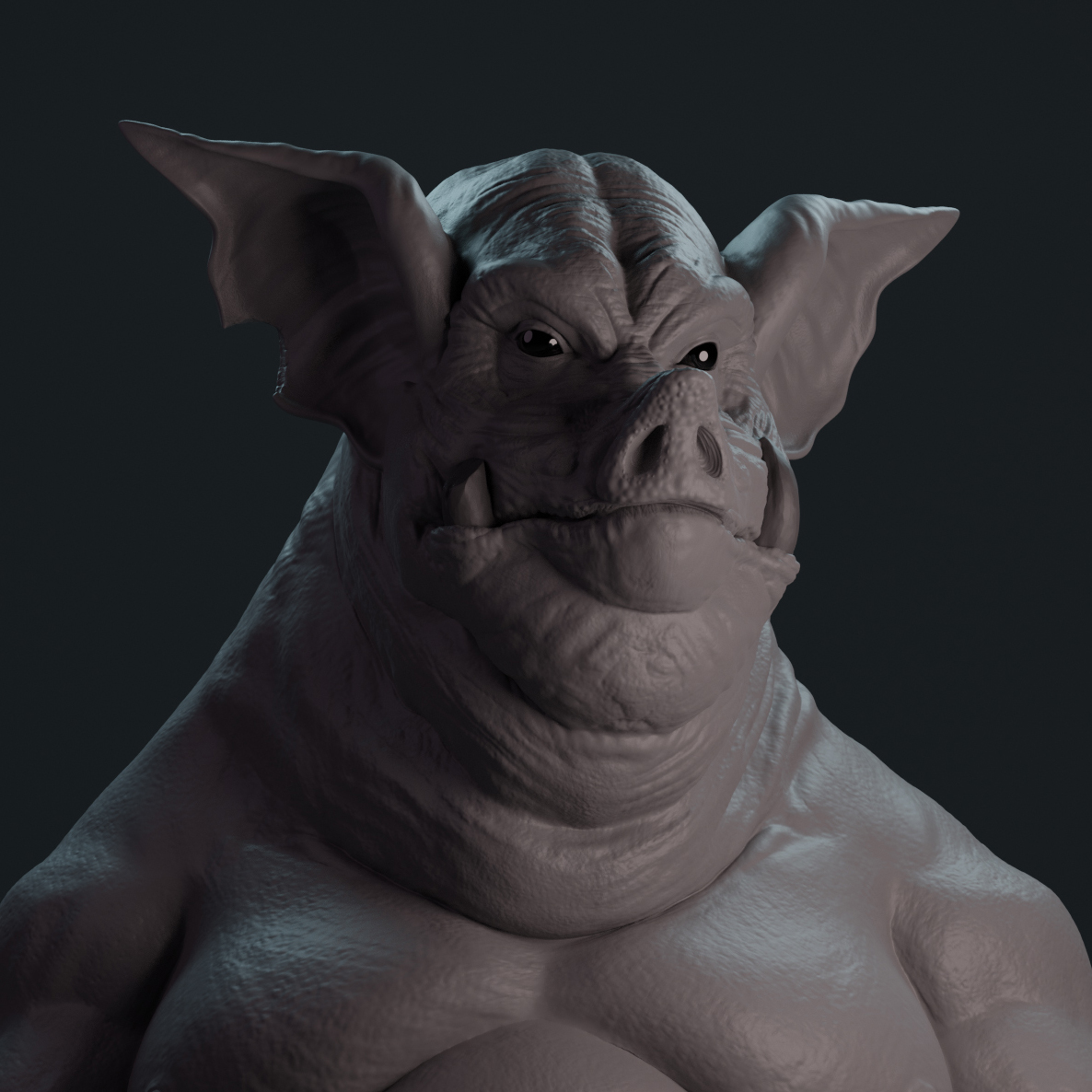 boar render close