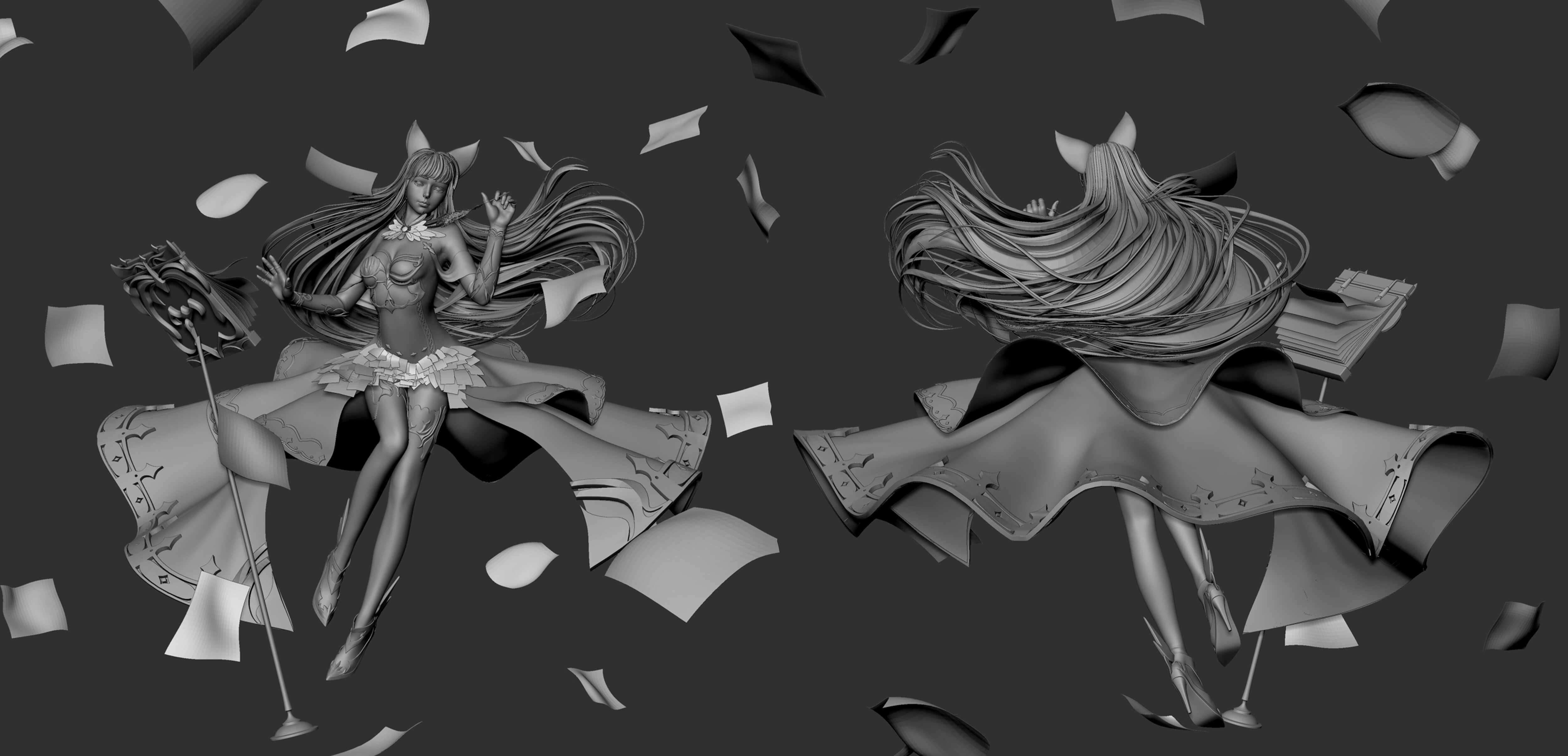 magical-girl-zbrushcentral