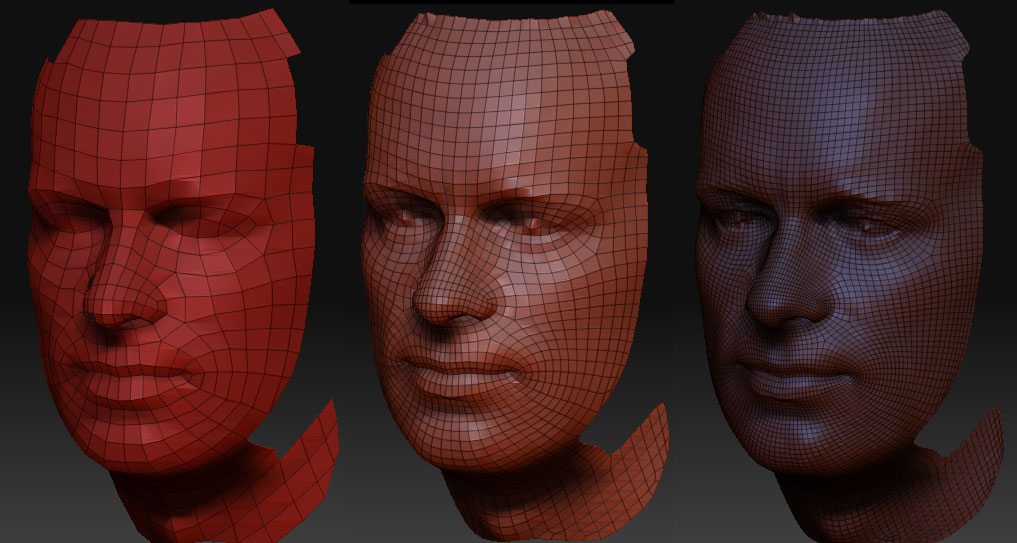 bad zbrush face