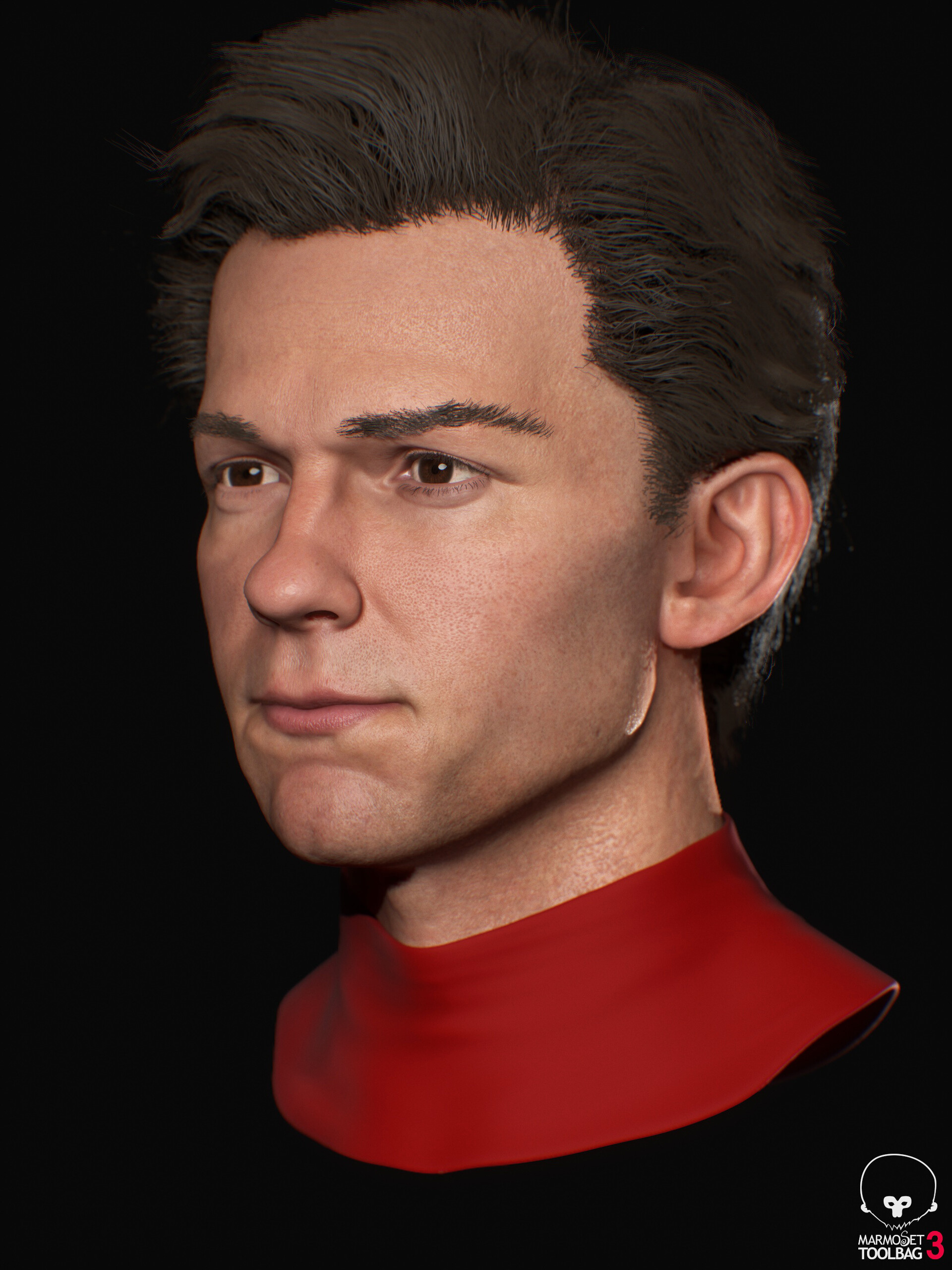 Tom Holland / Spider-man 3D Model (Real-Time) - ZBrushCentral