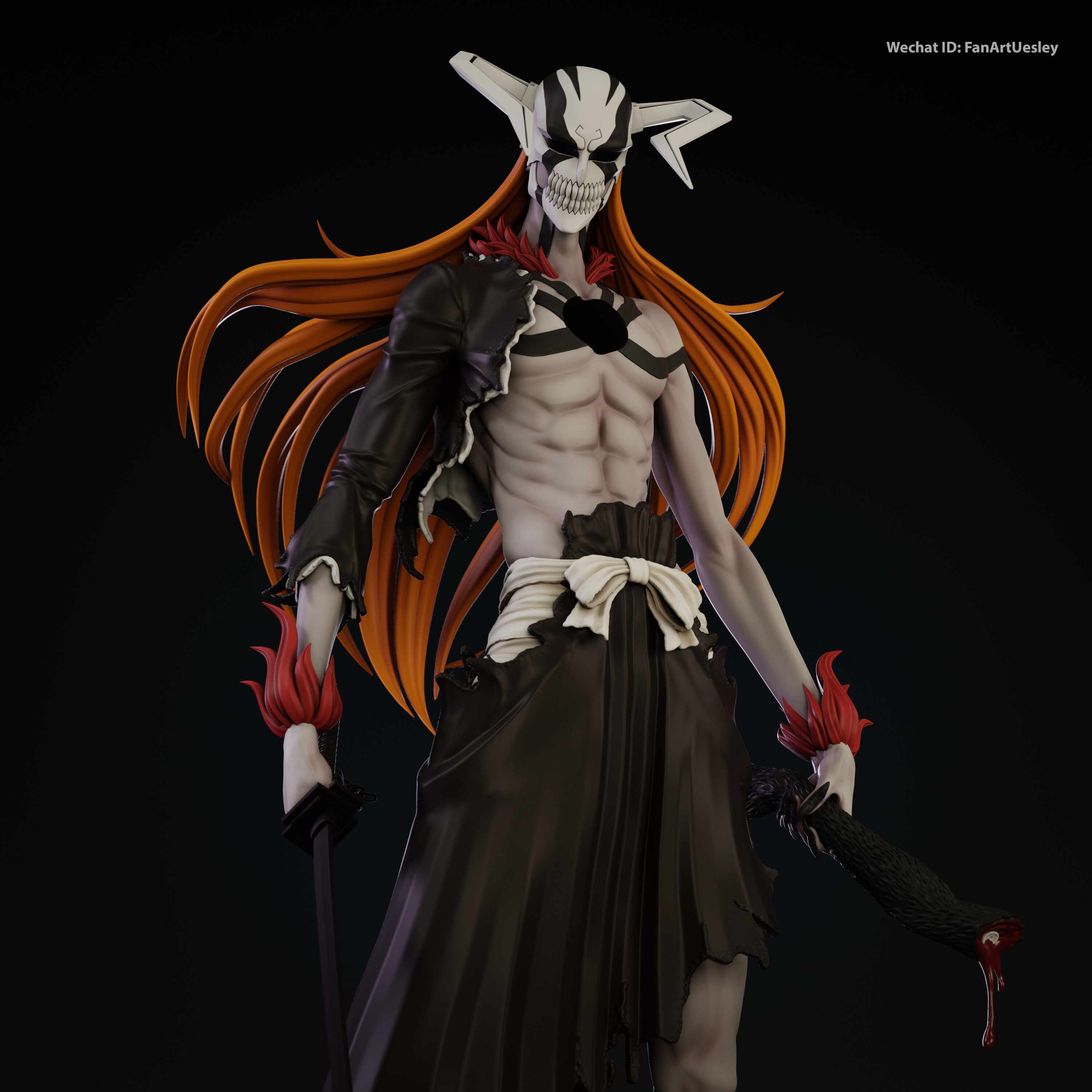 Vasto Lorde Ichigo - ZBrushCentral