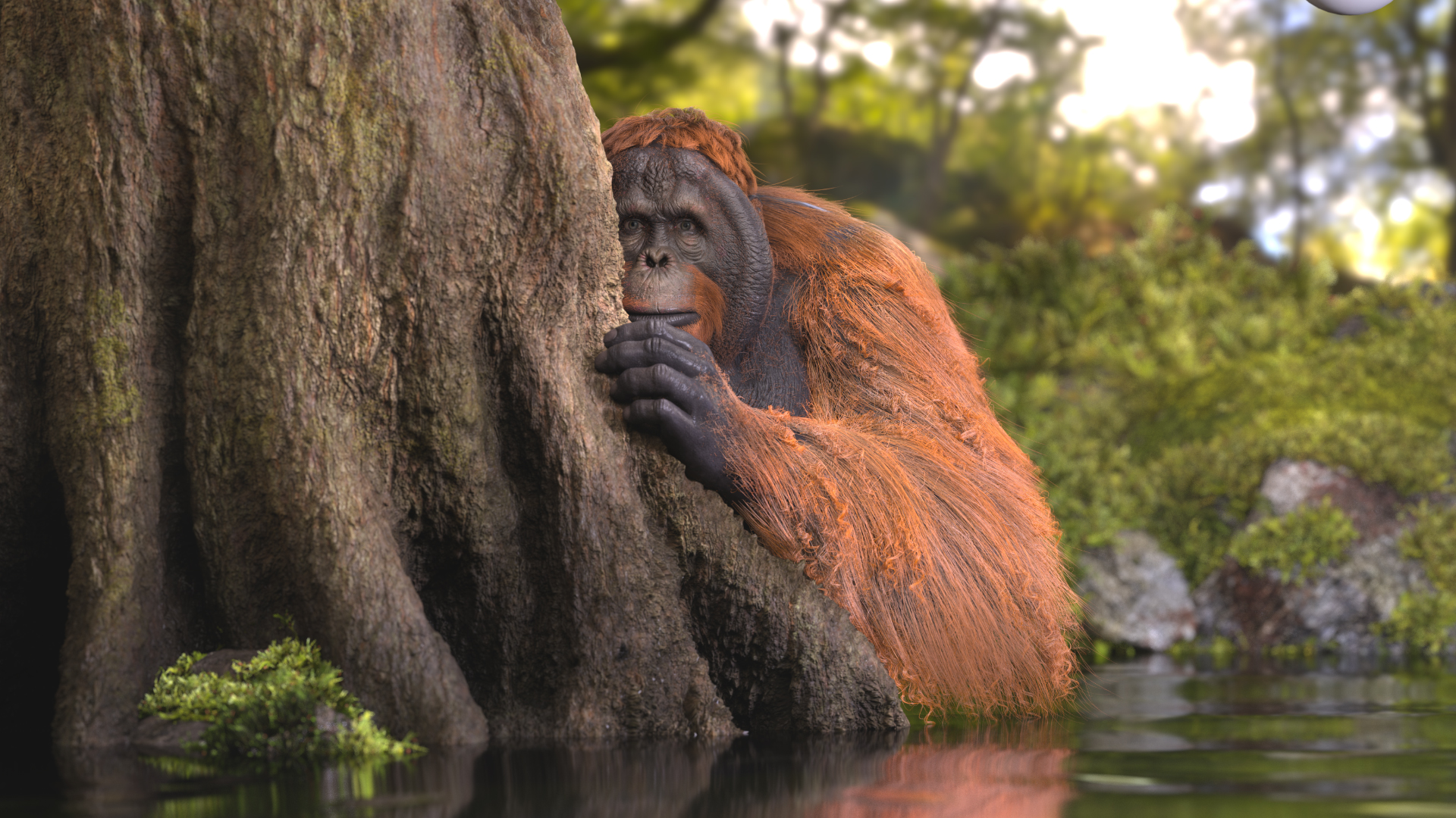 giant ape zbrush