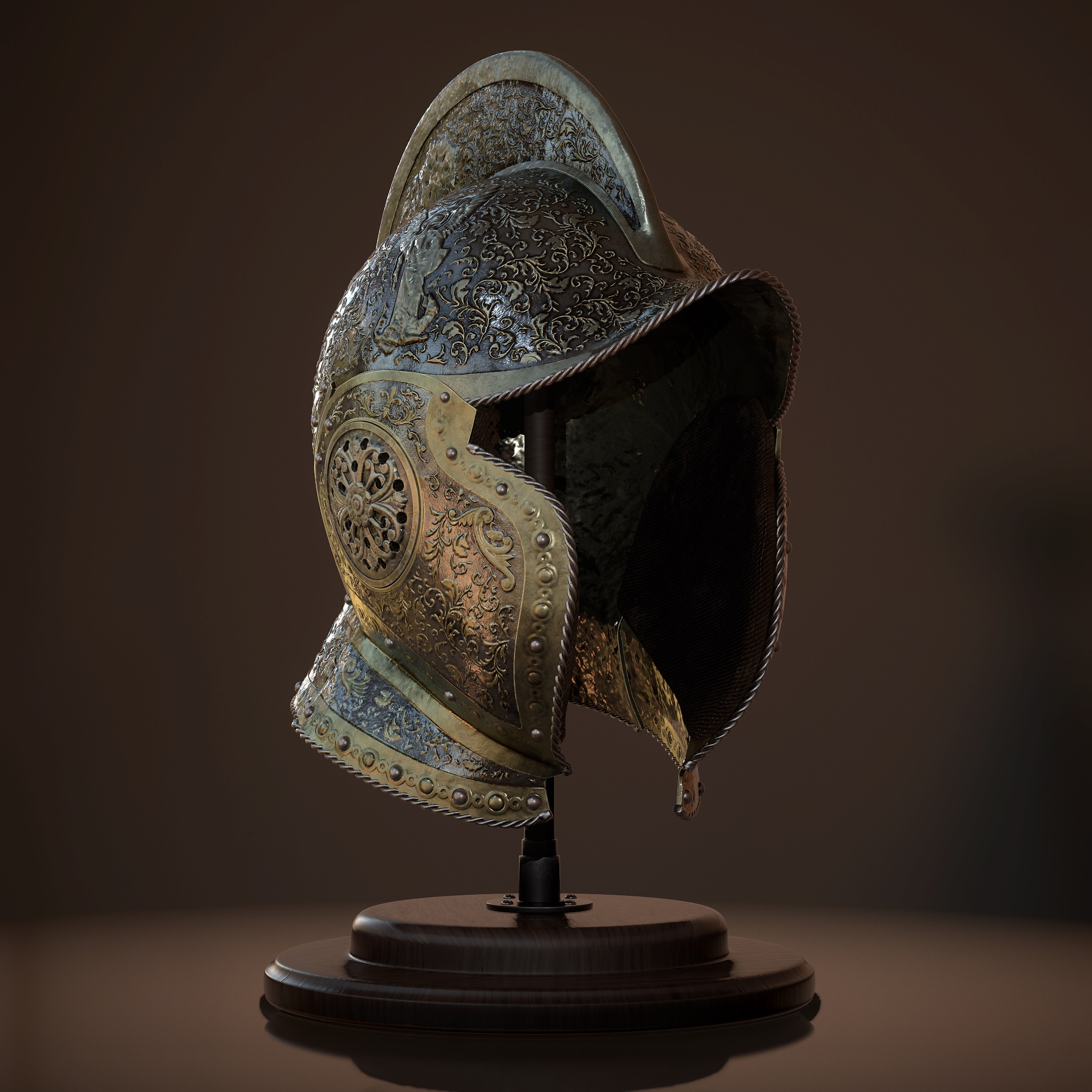 Bourguignotte Helmet ZBrushCentral