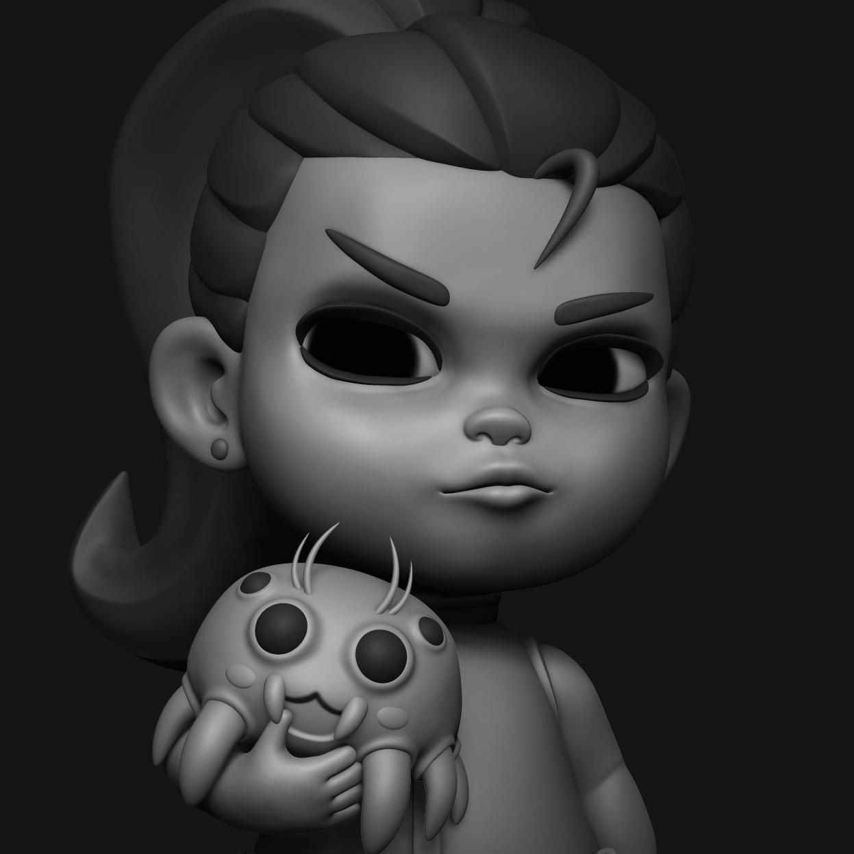 Chibi Widowmaker Antonio Felaco - Square