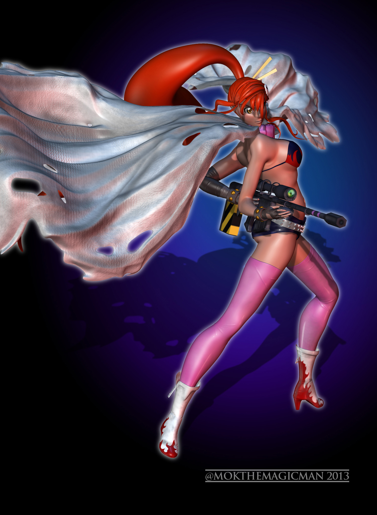 yoko-reacts-gurren-lagann-zbrushcentral