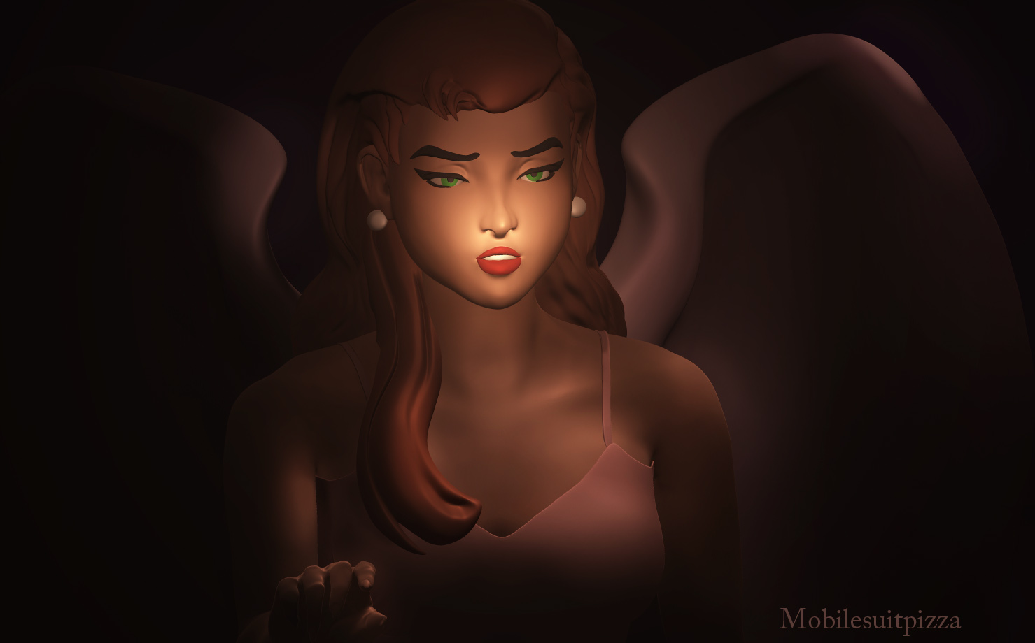 hawk girl finished
