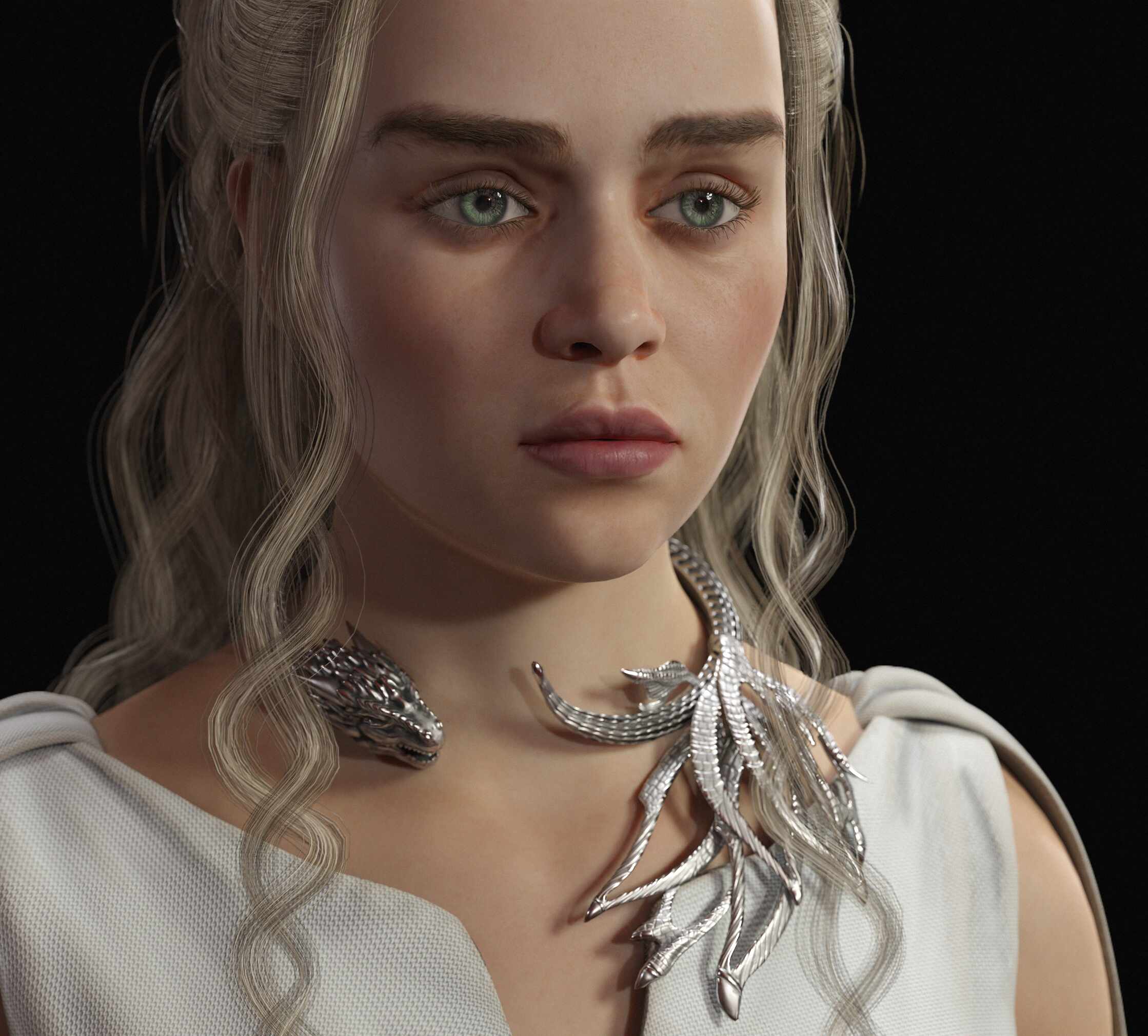 Daenerys Drogon Neck Sculpture - MEY Designs Jewelry for GOT | Game of  thrones jewelry, Dragon jewelry, Silver dragon necklace