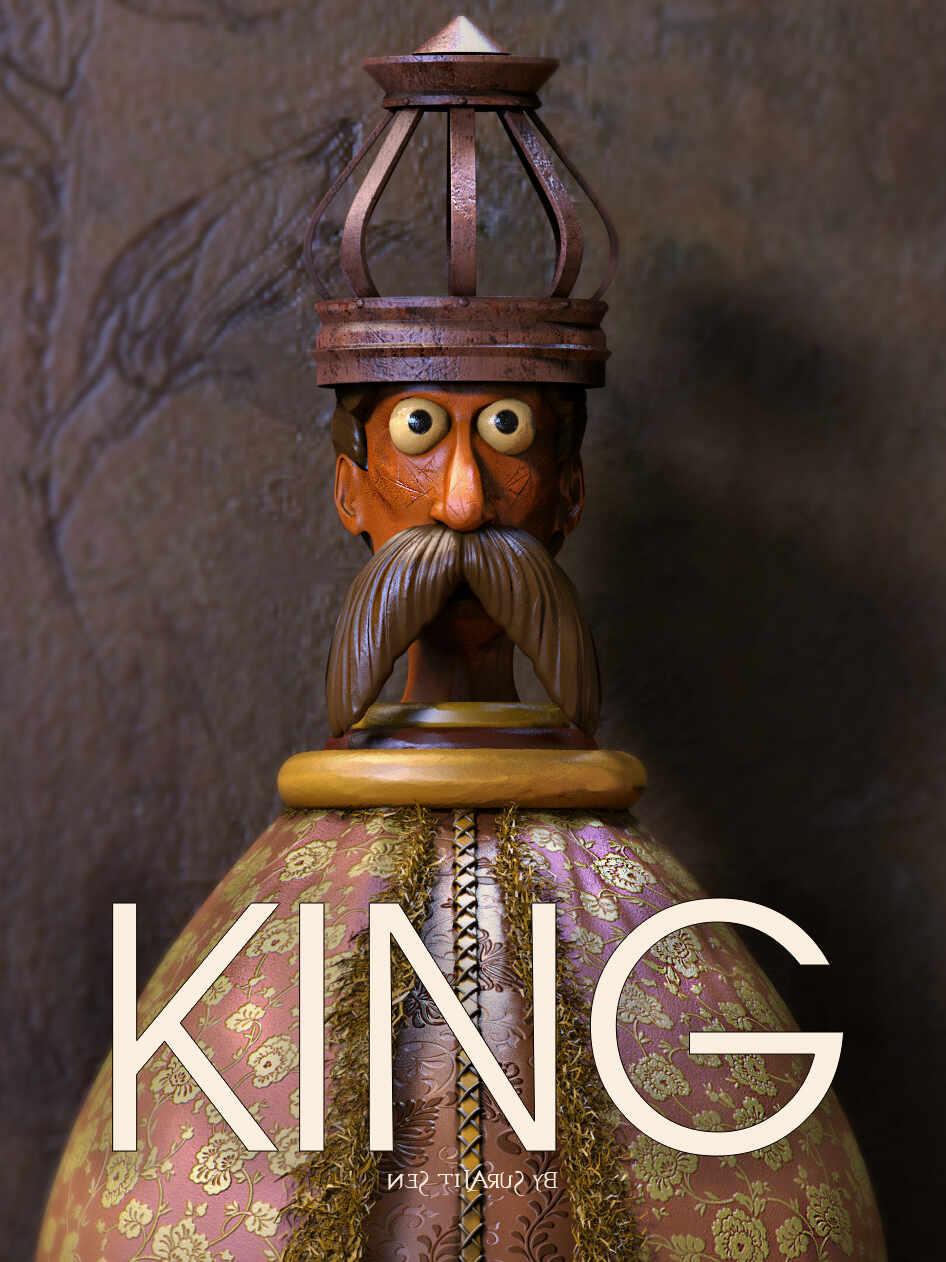 KIng_Digital_Sculpture_SurajitSen_March2025B