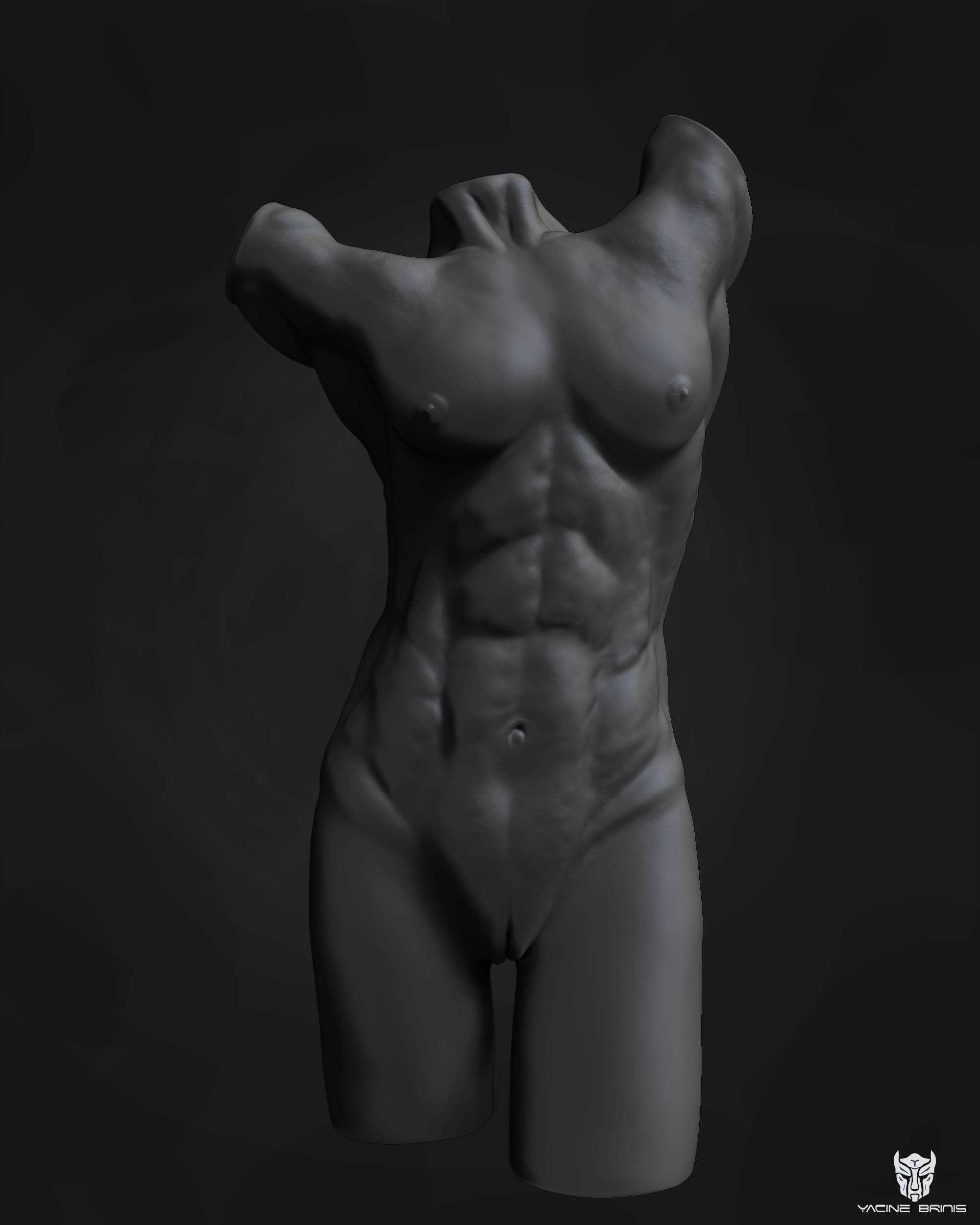 Woman anatomy studies By Yacine BRINIS.jpg