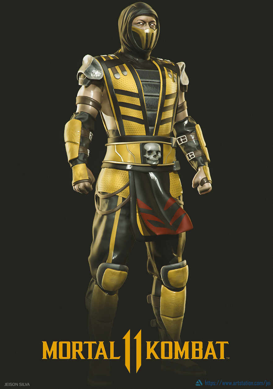 Scorpion Mortal Kombat Fan Art