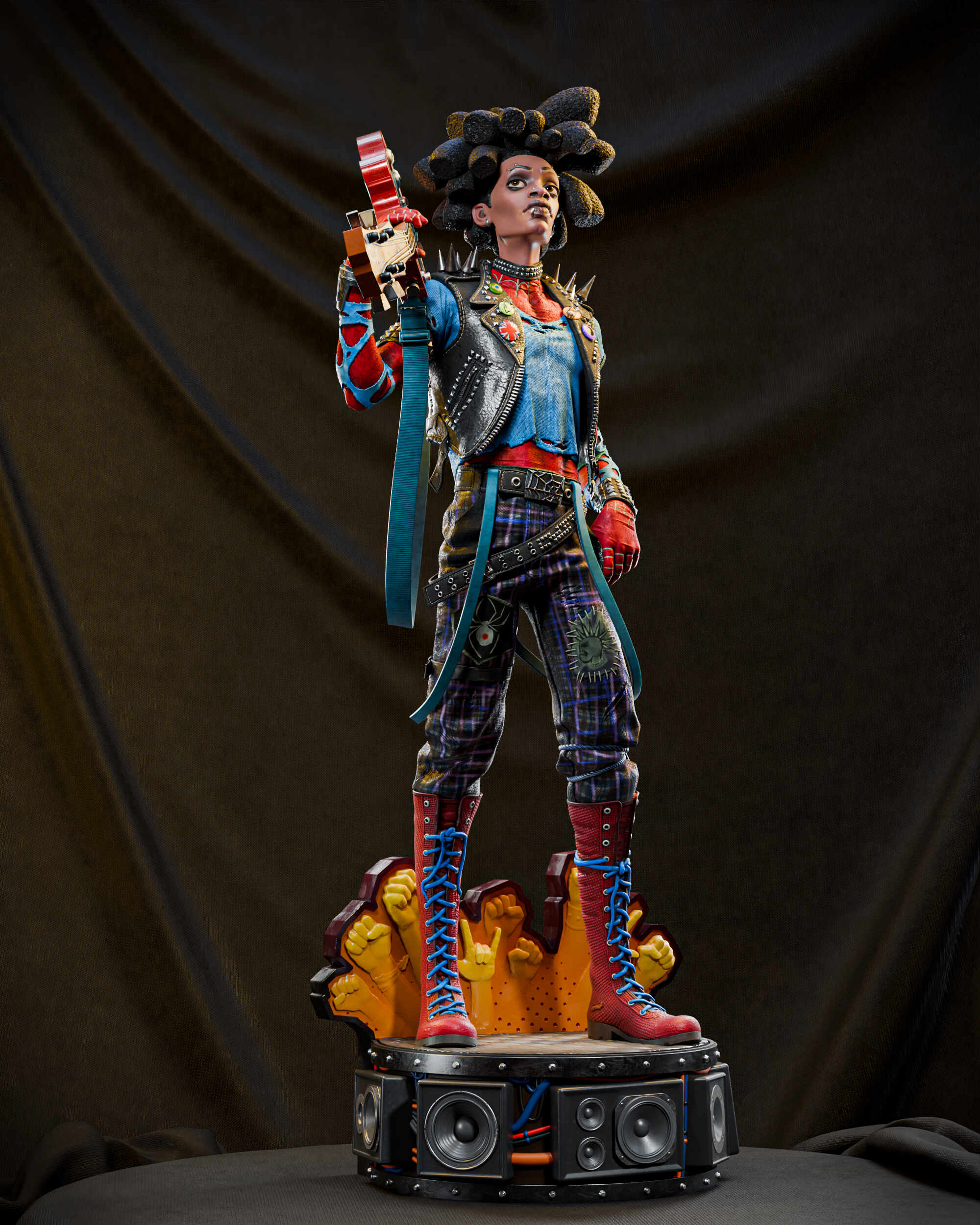 Spider Punk ZBrushCentral