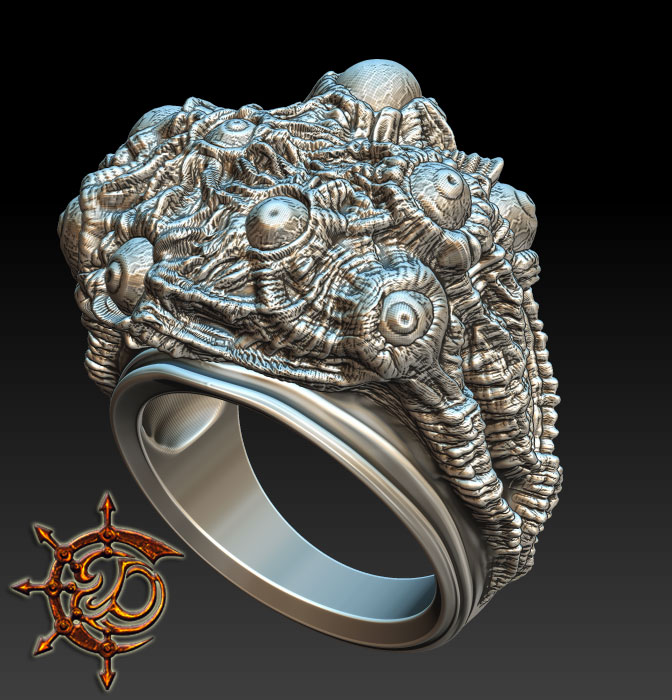 using zbrush for jewelry