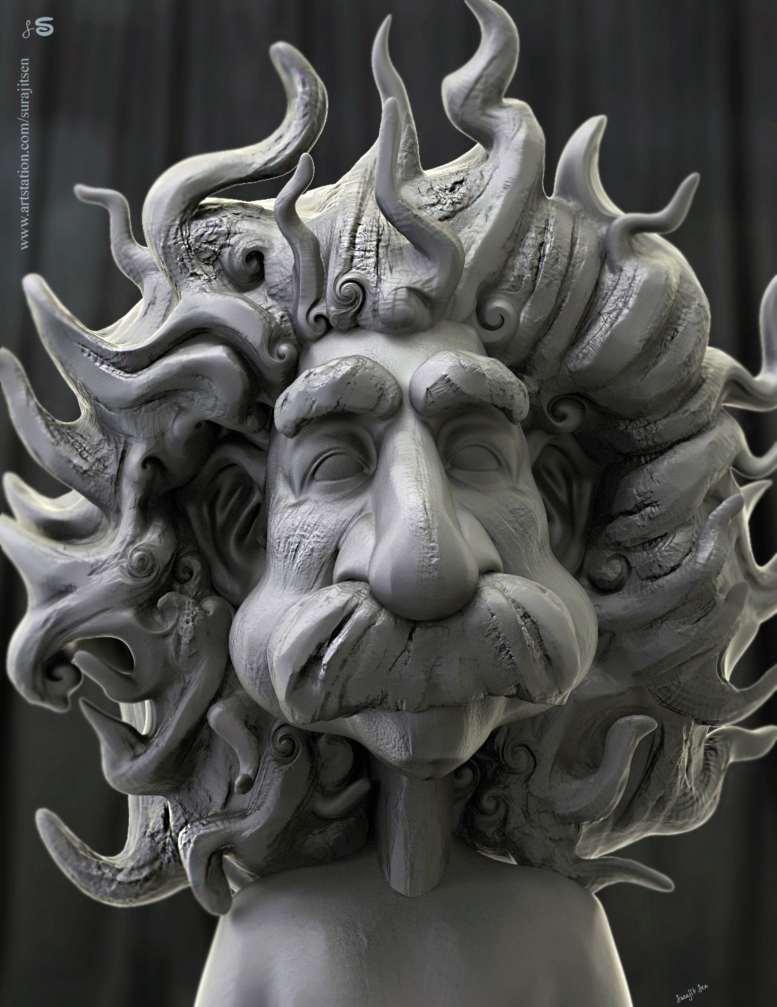 Einstein_Digital_Sculpture_SurajitSen_Jul2019