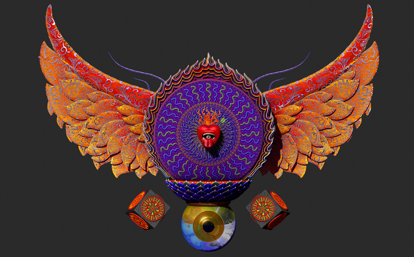 Eyeball in a Fancy Hat, Flanked By Martian Baubles - Med-Res.jpg