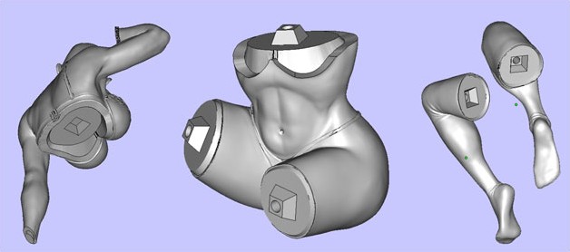 creating joints in zbrush