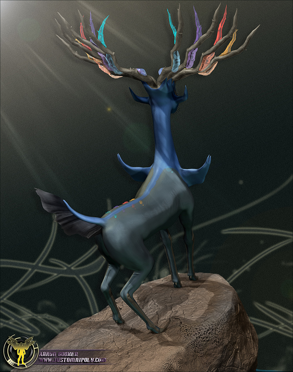 Xerneas - ZBrushCentral