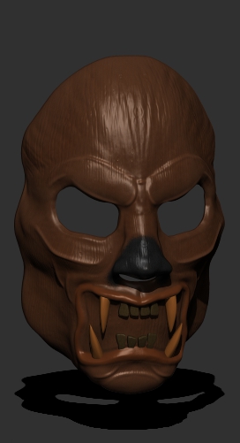 Wookie Oni Mask Pic 3 No Mustache