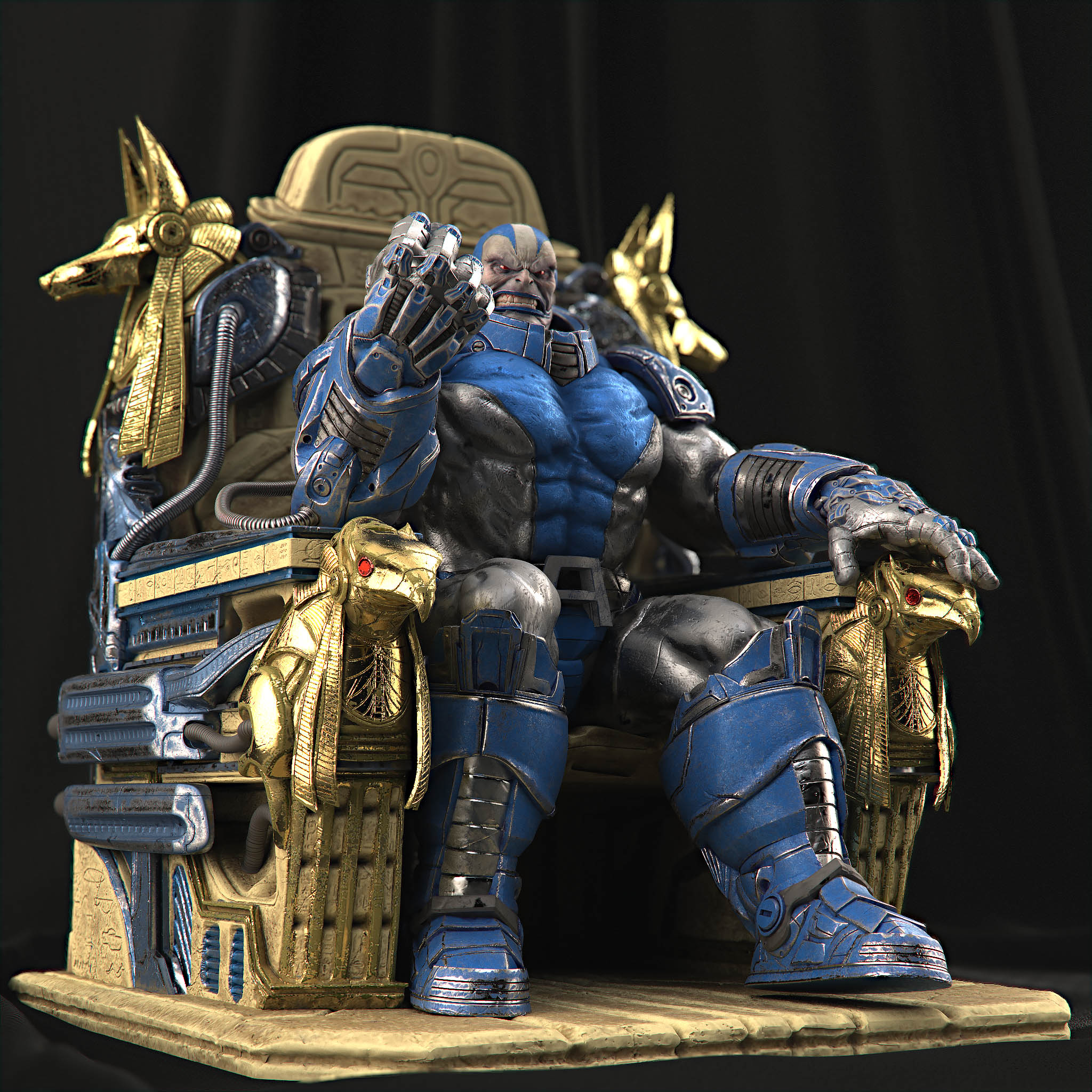メタルフィギュア Necromancer´s Throne of Bone