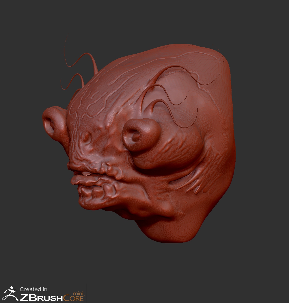 MY FIRST ZBRUSH 4