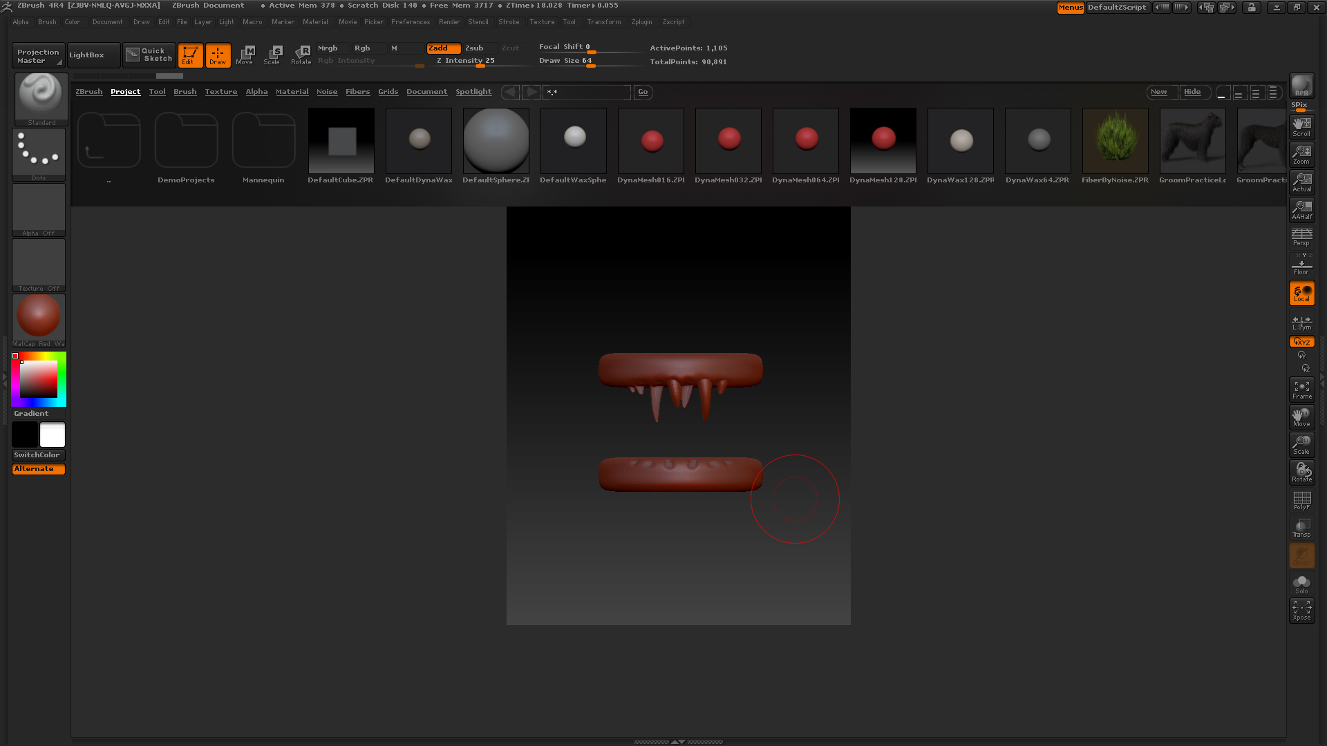 how to import an obj into zbrush and start sculpting