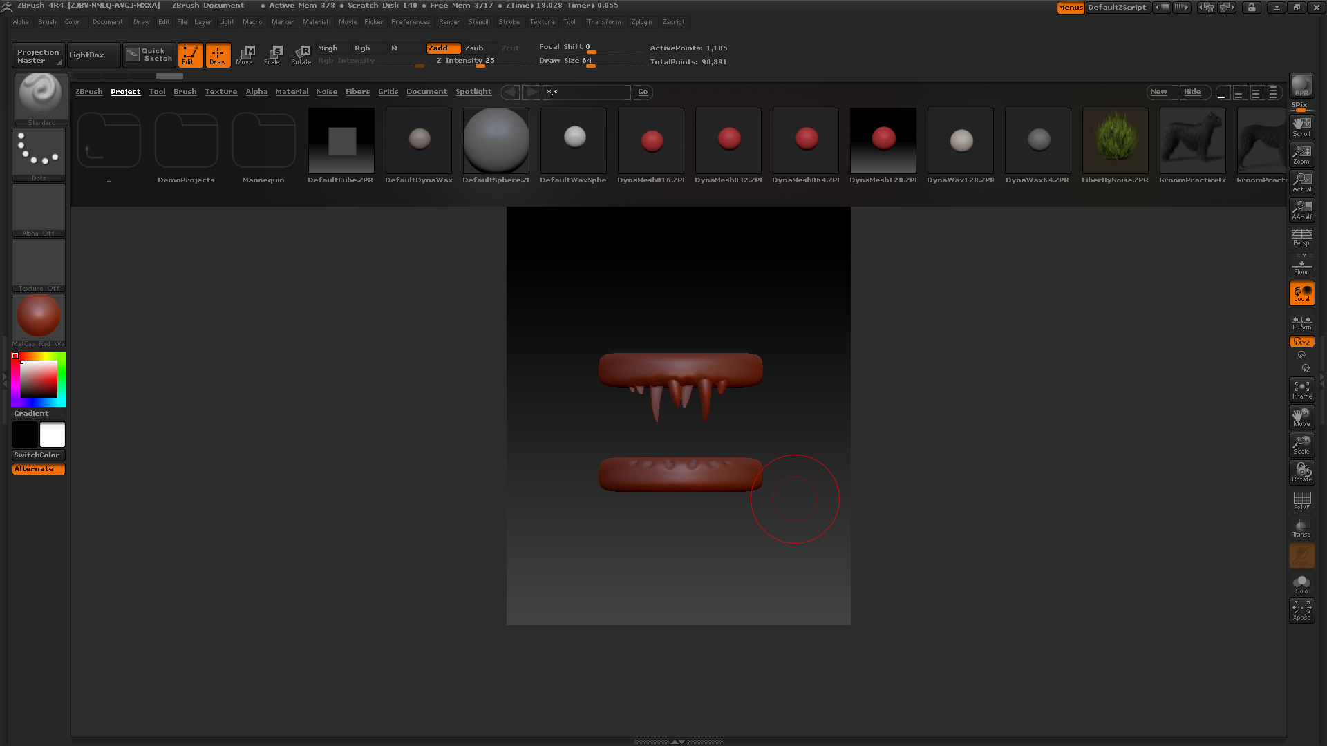 import svg zbrush