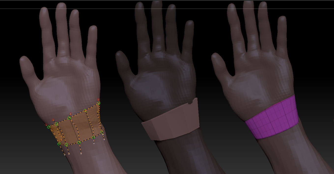 Creating Bandage Wraps [Answered] ZBrushCentral