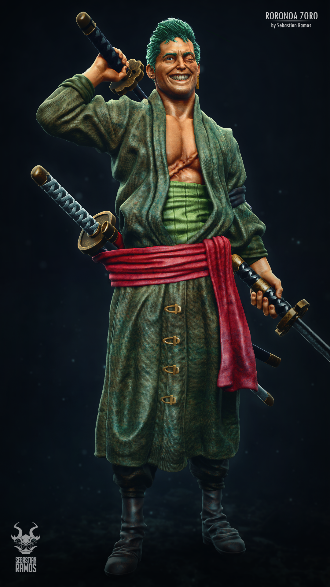 Roronoa Zoro Render 0-3 png