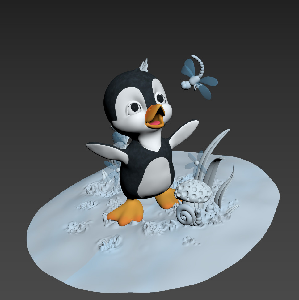 Penguin_Little dreamer_viewport