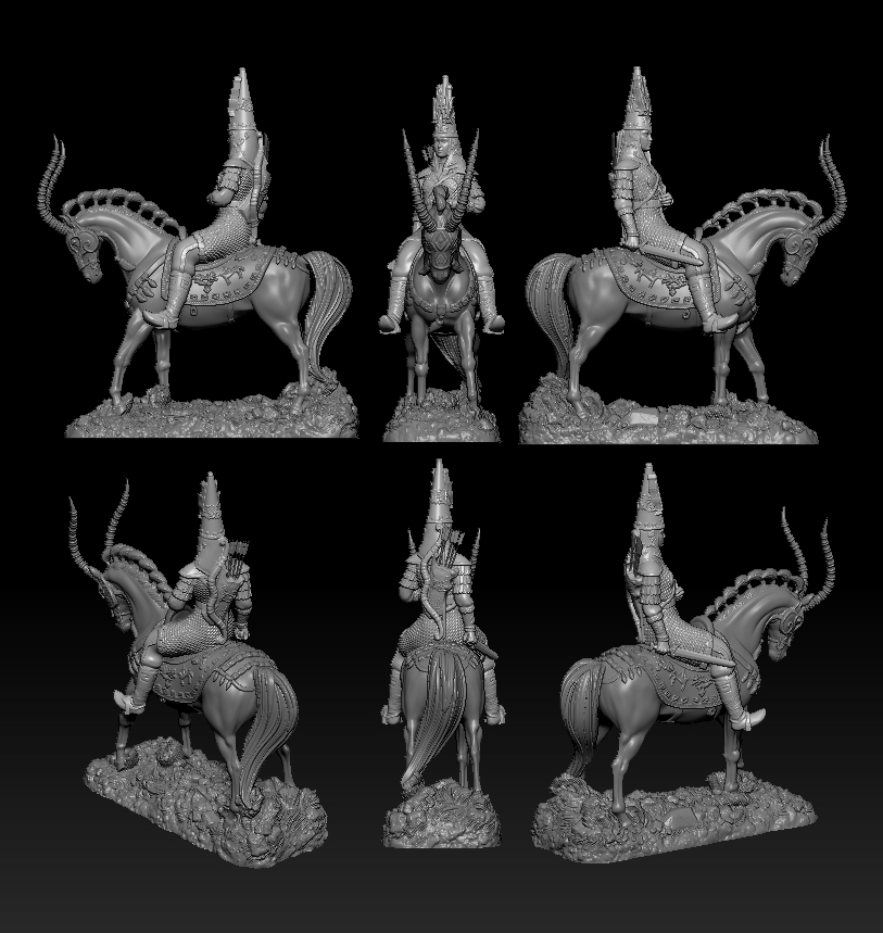 turk golden armor women (1)