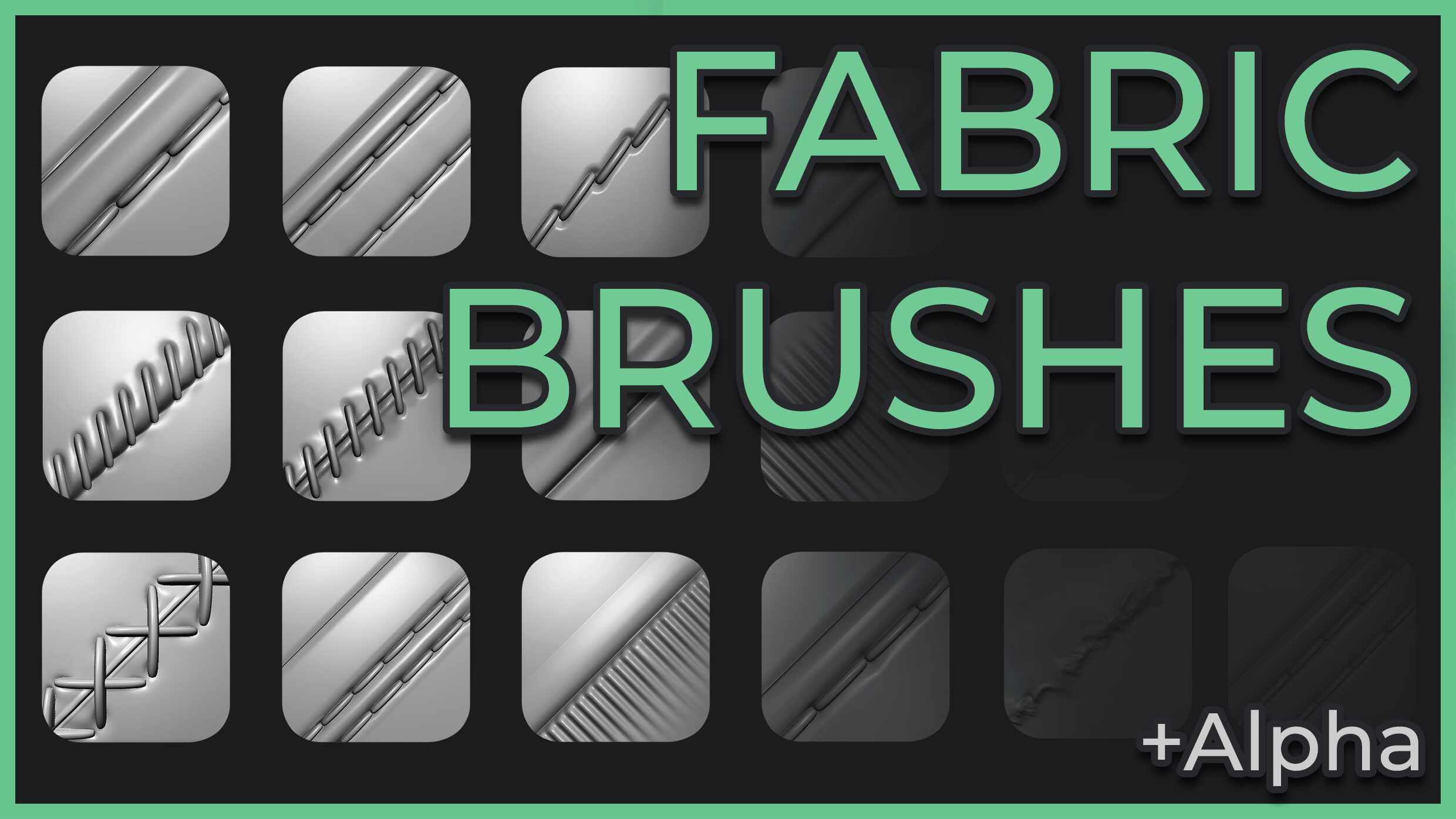 zbrush cloth alpha brushes