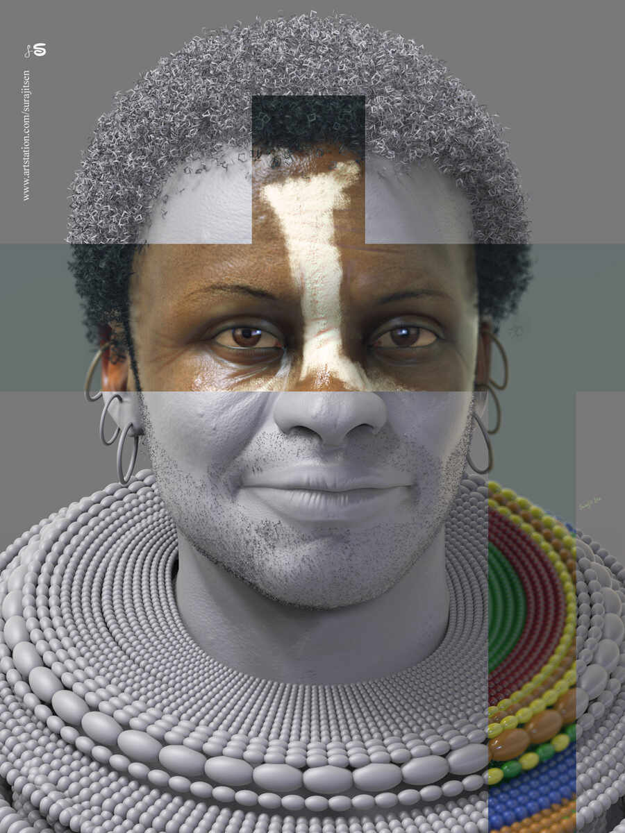 AKWAS_African_Tribal_CG_Character_SurajitSen_June2023_WIP