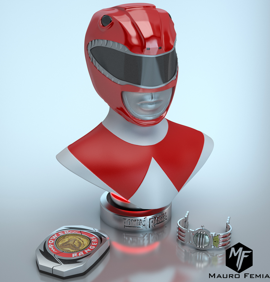 Mighty Morphing Power Ranger - ZBrushCentral