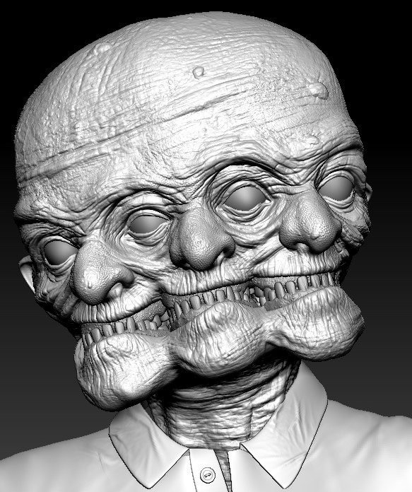 3_Brothers_Creature_Digital_Sculpture_SurajitSen_April_2026_WIP