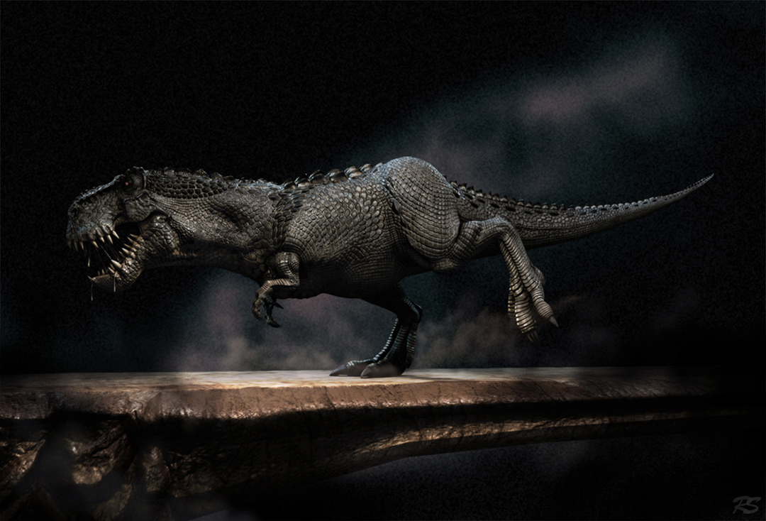 Detalhando um V-Rex com alphas personalizados no ZBrush 