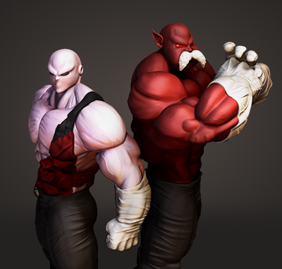 Jiren And Toppo From Dragon Ball Super Zbrushcentral