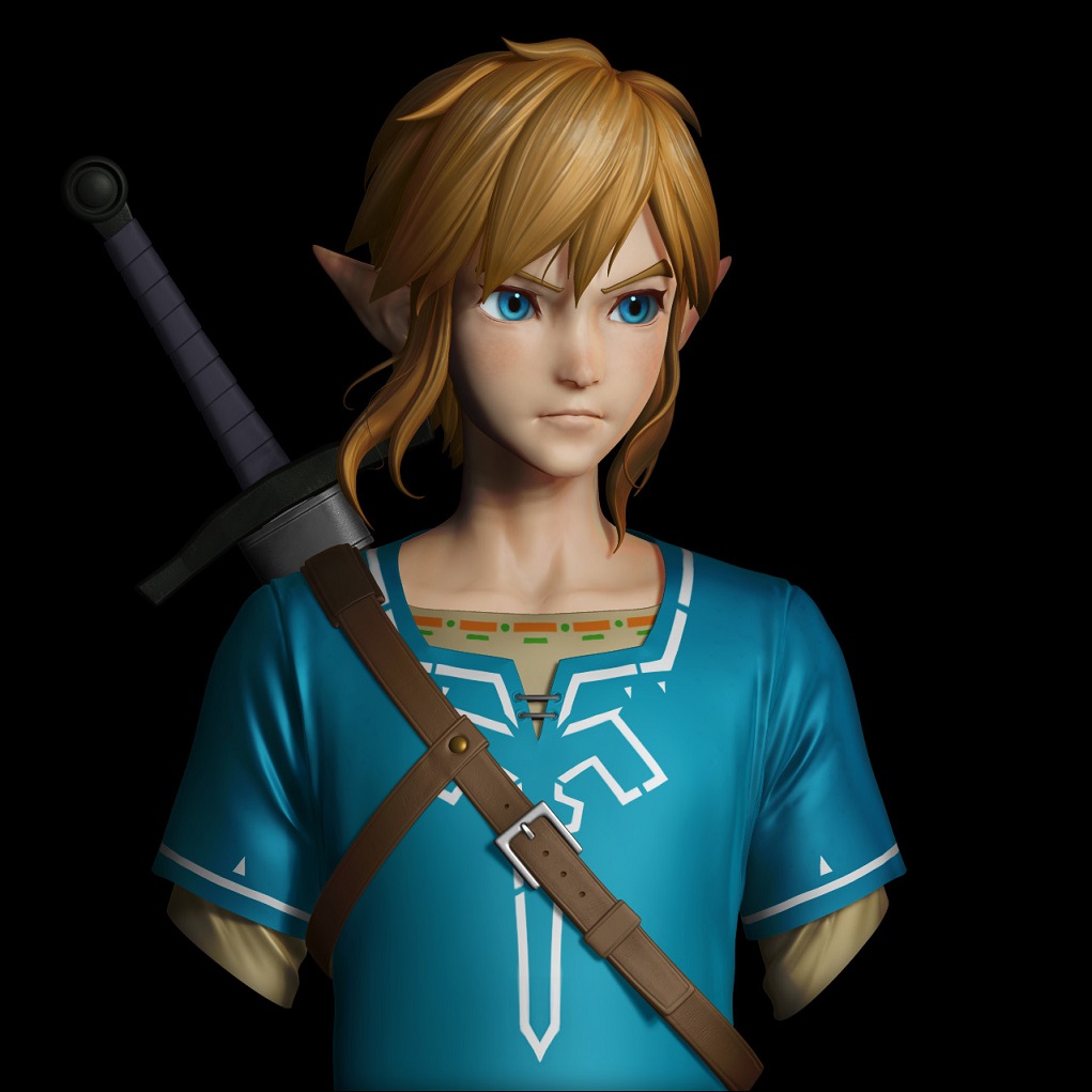 old zelda zbrush