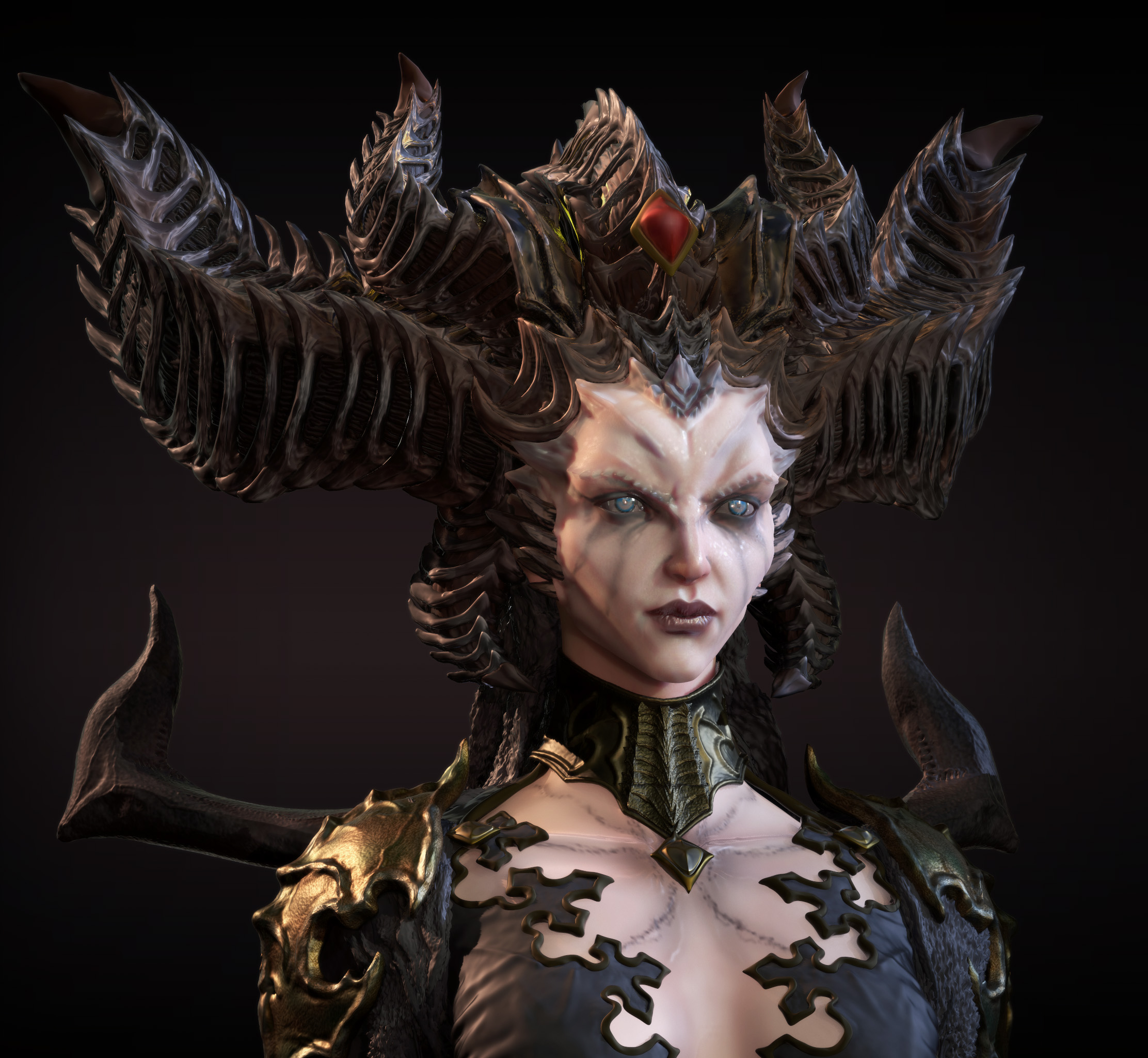 Lilith(Diablo4 Fanart) .