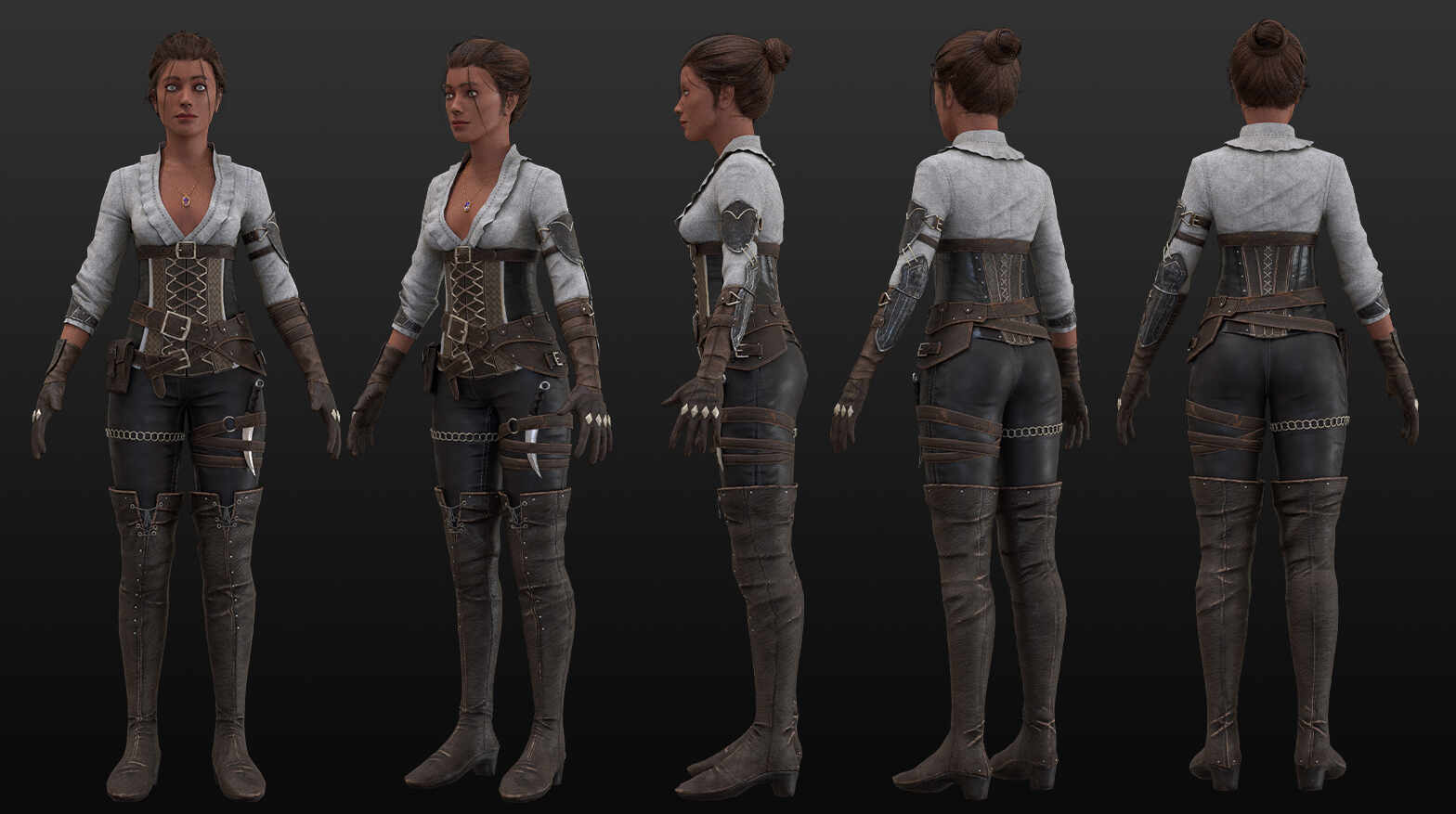 Medieval Assassin Women - ZBrushCentral