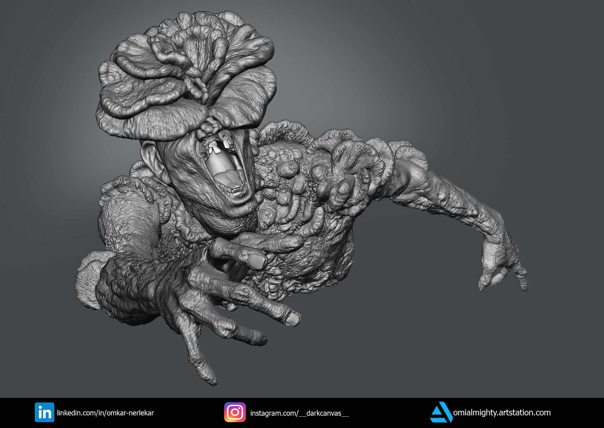 Clicker Fan Art from The Last of Us - ZBrushCentral