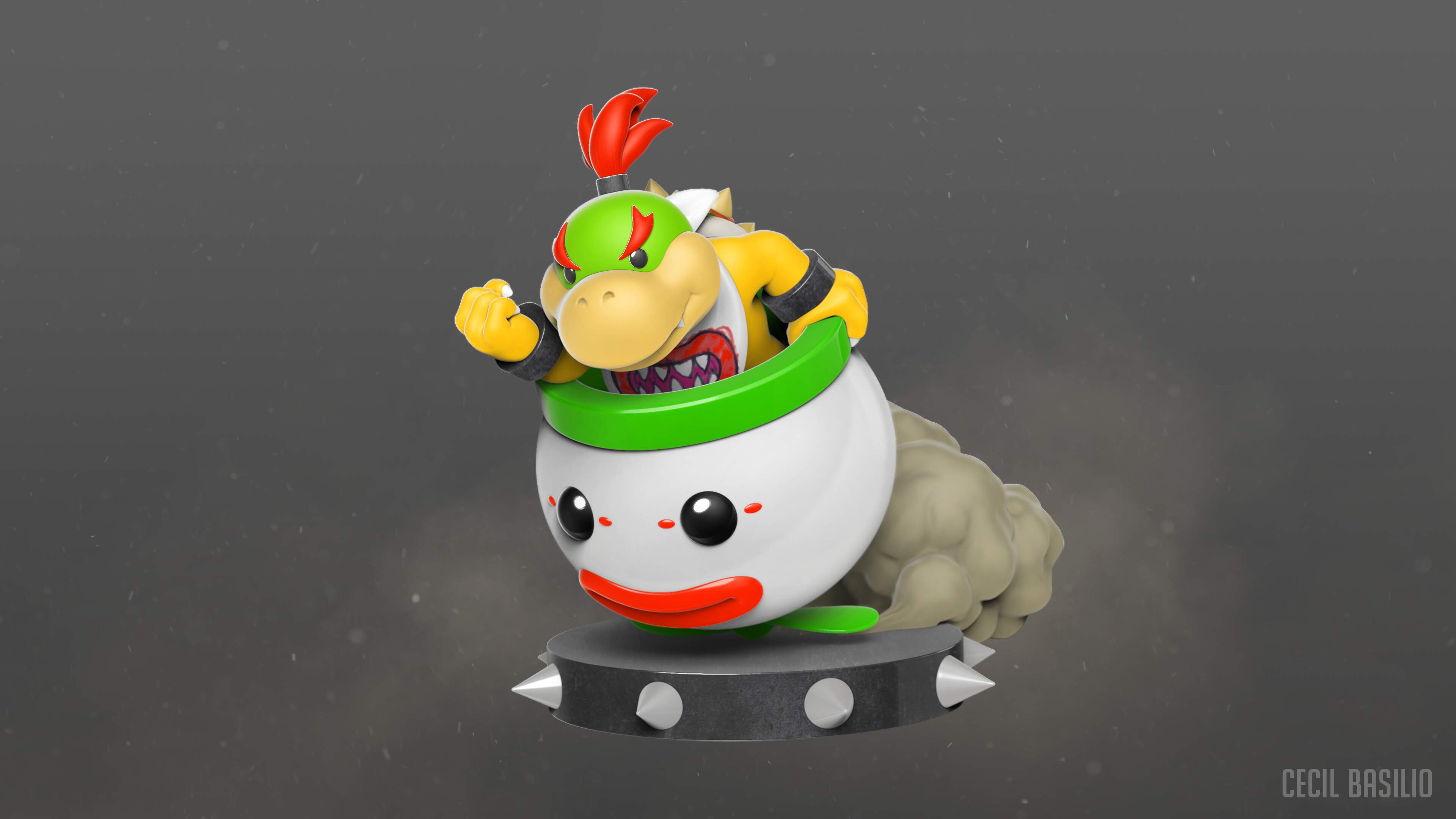 Bowser Jr Black BG
