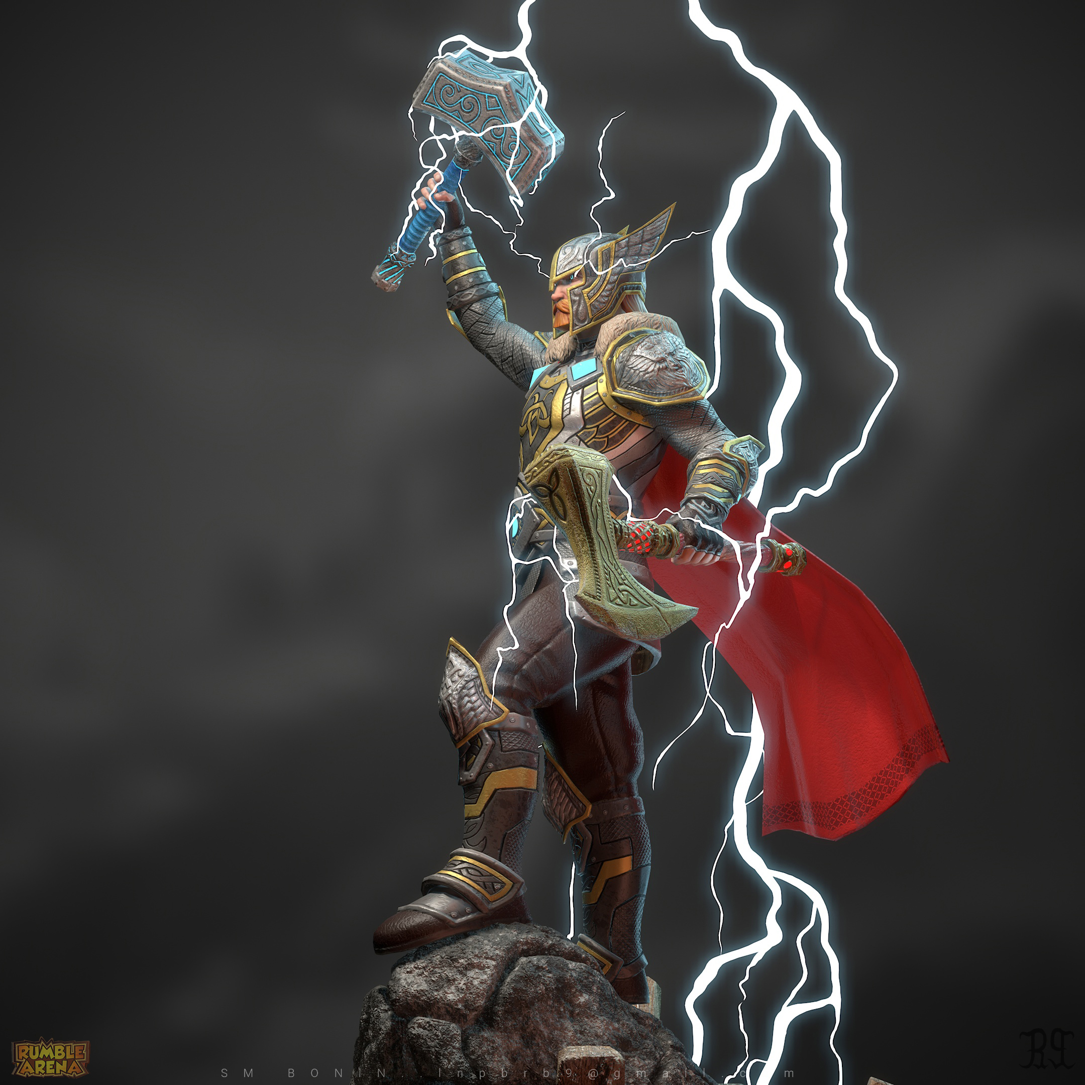 Thor - God of thunder - ZBrushCentral