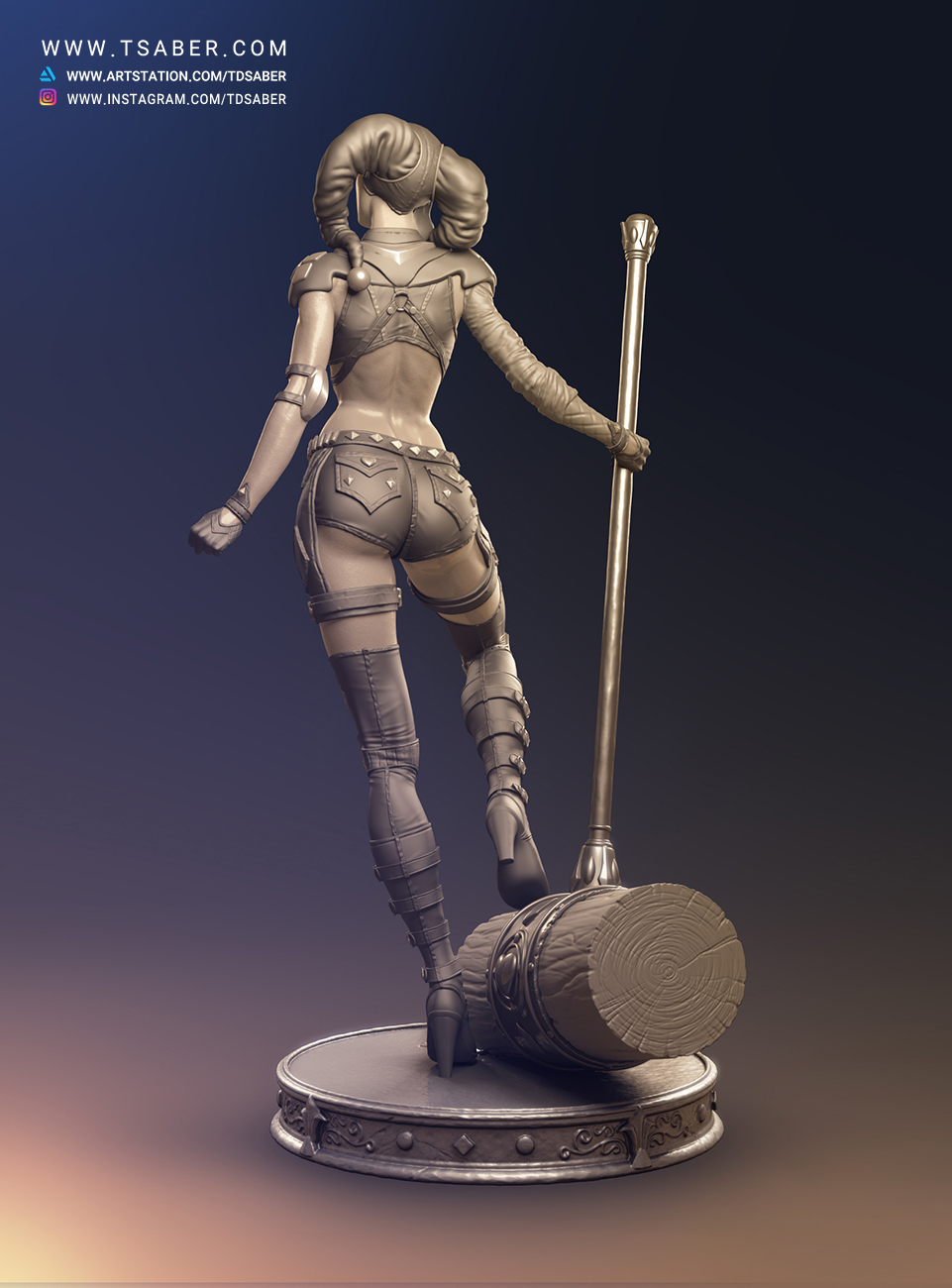 Harley%20Quinn%20Tsaber%2006%20Zbrushcentral