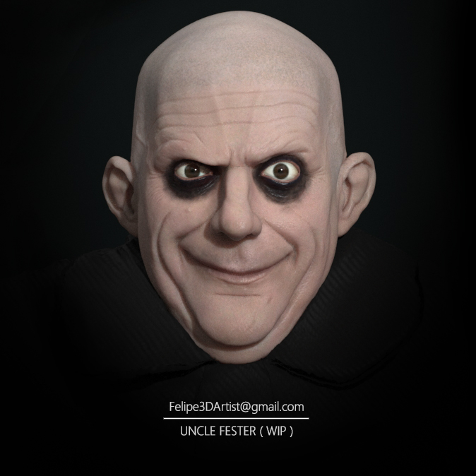 Uncle Fester ( The Addams Family.