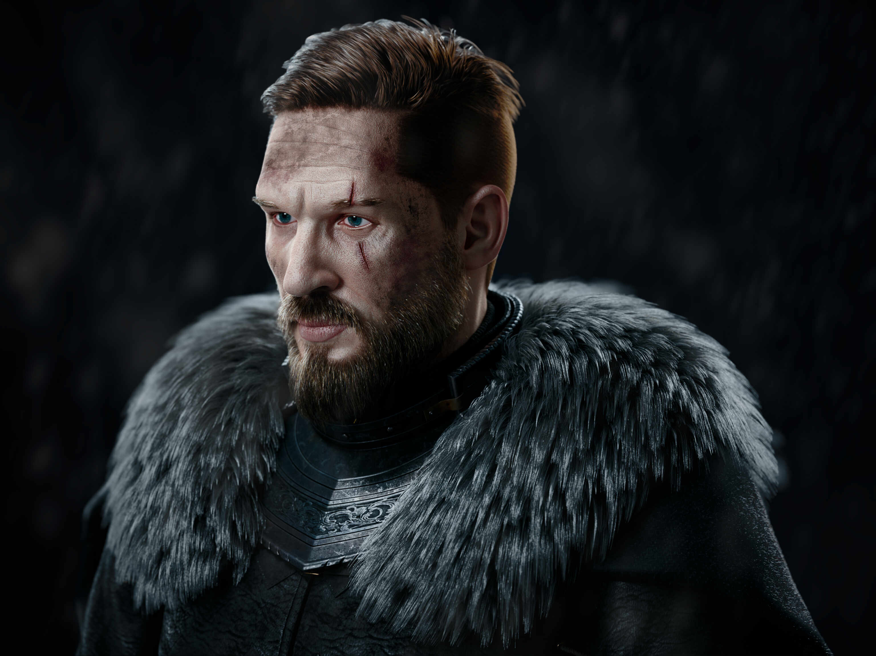 Tom Hardy - Medieval Knight - ZBrushCentral