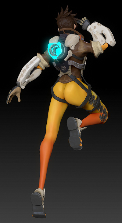 Overwatch Fan Art - Tracer - ZBrushCentral