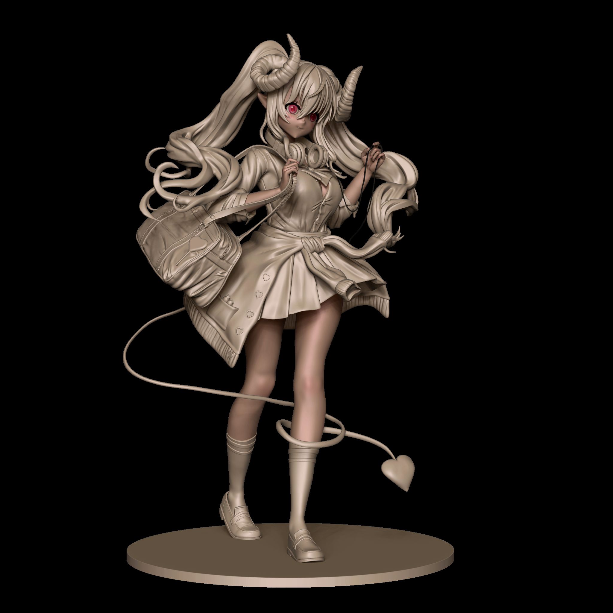 gumroad anime figure zbrush