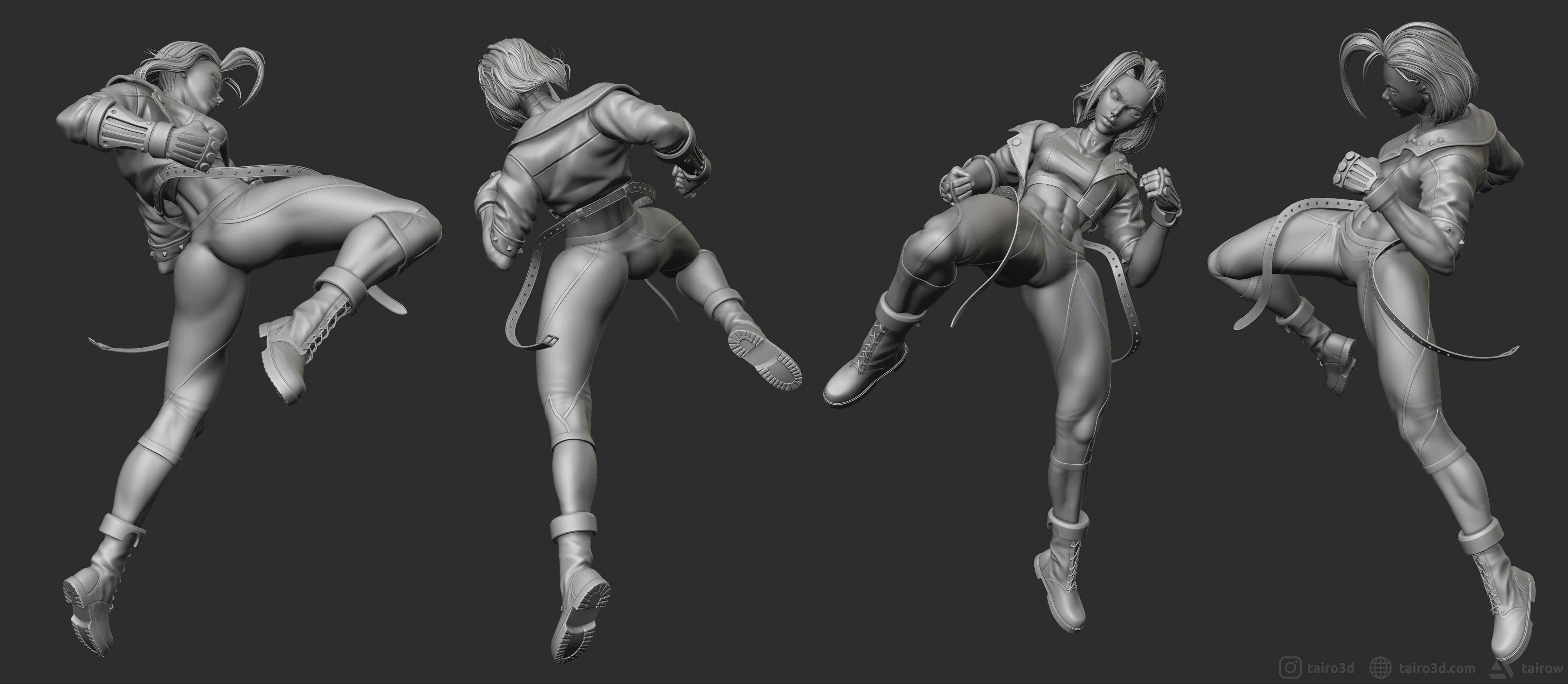 Cammy - Street Fighter 6 - ZBrushCentral