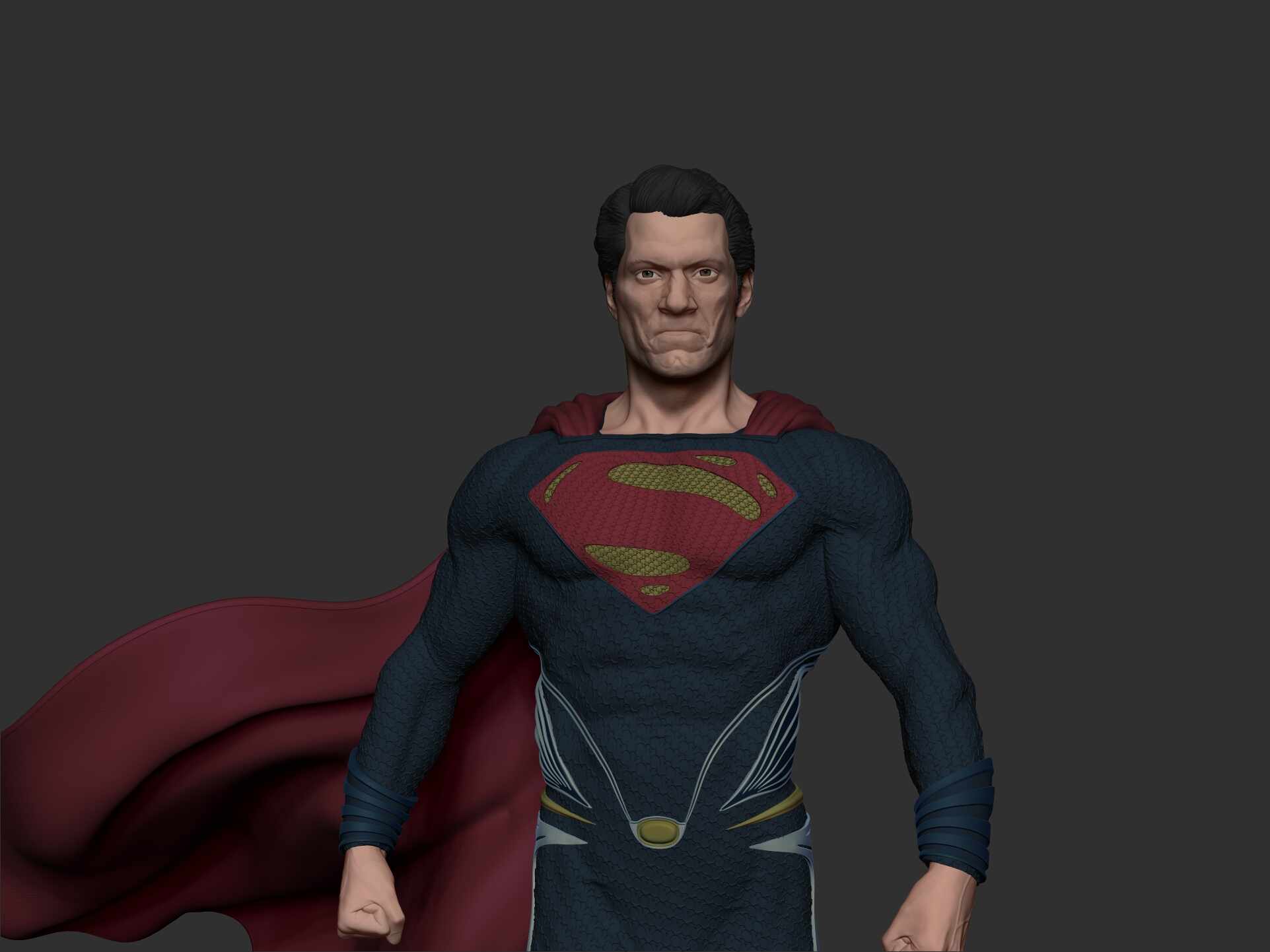 Superman (Henry Cavill) - ZBrushCentral