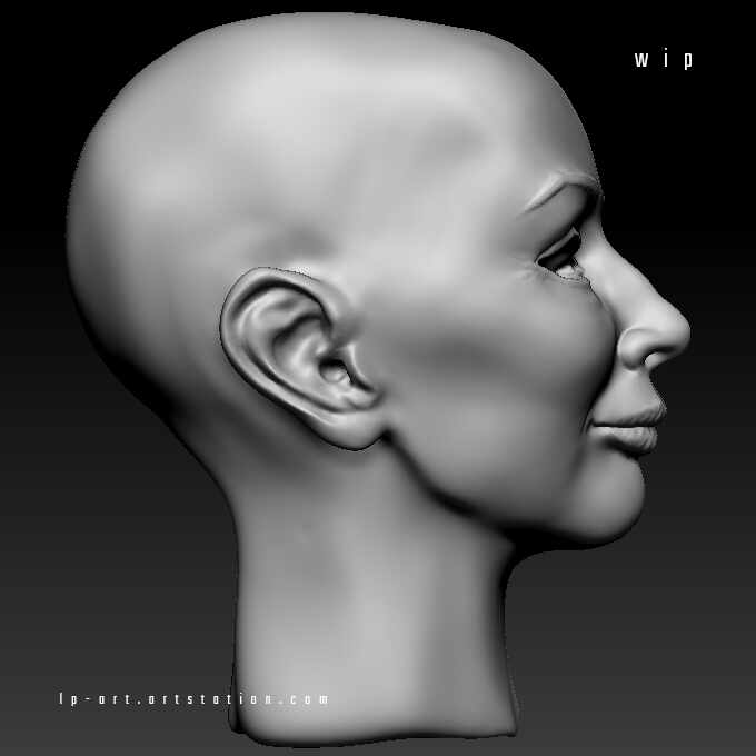 WIp of my head 2