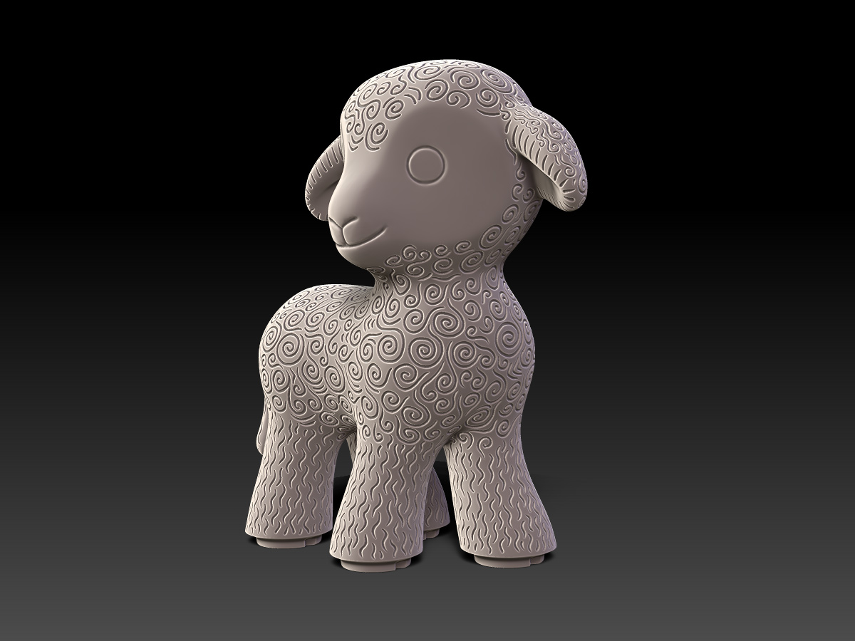Lamb Figurine - 1